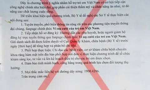 Cảnh báo xuất hiện công văn giả mạo Bộ Y tế để lừa đảo