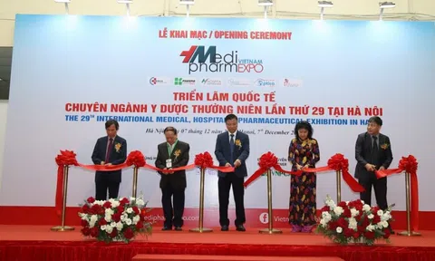 150 doanh nghiệp tham gia Triển lãm quốc tế chuyên ngành y dược thường niên lần thứ 29
