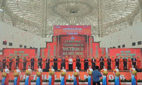 Khai mạc VIETBUILD Hà Nội 2026: Quy tụ 2.500 gian hàng công nghệ xanh và vật liệu mới