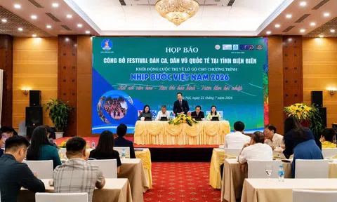 Khởi động Festival Dân ca Dân vũ Quốc tế 2026 tại Điện Biên
