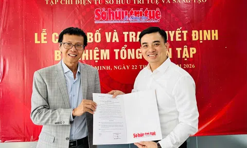 Nhà báo Đinh Quang Tuấn được bổ nhiệm làm Tổng Biên tập Tạp chí Sở hữu Trí tuệ và Sáng tạo