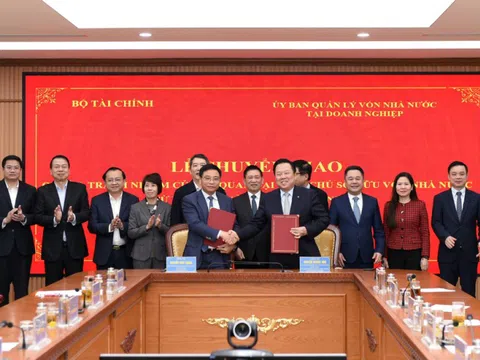 Chính thức chuyển giao quyền, trách nhiệm từ Ủy ban Quản lý vốn Nhà nước về Bộ Tài chính