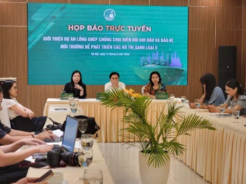 Việt Nam triển khai dự án phát triển đô thị xanh thích ứng biến đổi khí hậu