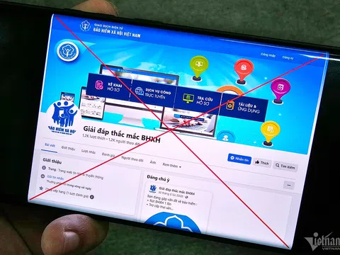 Mất bạc triệu vì fanpage Bảo hiểm xã hội Việt Nam giả mạo