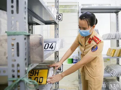 Phiên đấu giá biển số trực tuyến đầu tiên sẽ diễn ra ngày 20/8 tới