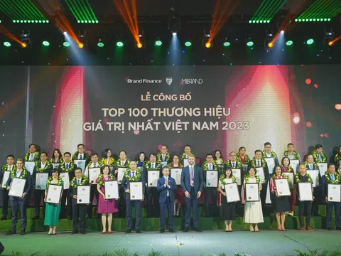 Báo cáo xếp hạng Top 100 thương hiệu giá trị nhất Việt Nam