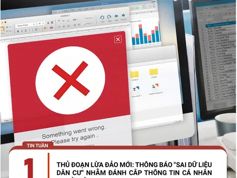 Cảnh báo 3 hình thức lừa đảo mới trên không gian mạng Việt Nam