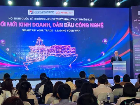 Lễ Công bố 100 doanh nghiệp tiêu biểu tham gia vào Gian hàng quốc gia Việt Nam trên sàn Alibaba.com.