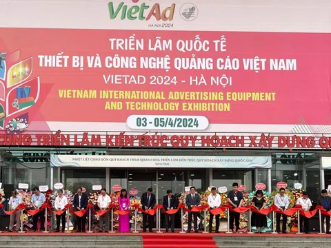 150 gian hàng tham dự Triển lãm Quốc tế Thiết bị và Công nghệ Quảng cáo Việt Nam – VietAd 2024