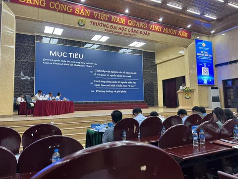 Hội thảo khoa học quốc gia với chủ đề “Quản trị nhân lực xanh trong bối cảnh chuyển đổi số”
