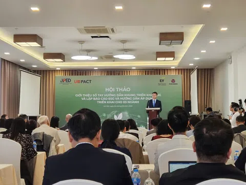 Sổ tay ESG hướng dẫn thiết thực ,đảm bảo minh bạch trong việc công bố thông tin