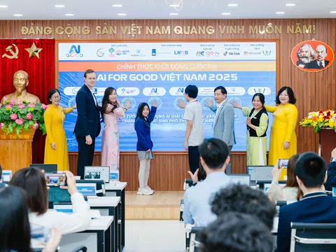 Cuộc thi AI for Good Việt Nam 2025 sân chơi giáo dục dành cho học sinh phổ thông cả ba cấp trên toàn quốc
