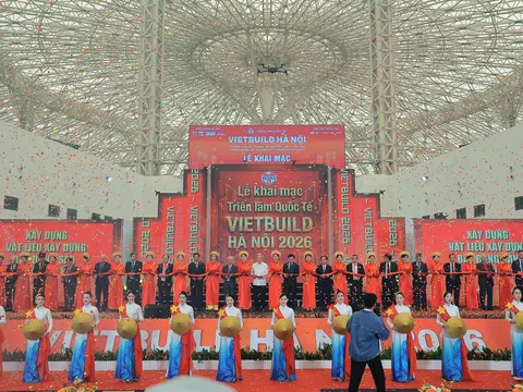 Khai mạc VIETBUILD Hà Nội 2026: Quy tụ 2.500 gian hàng công nghệ xanh và vật liệu mới