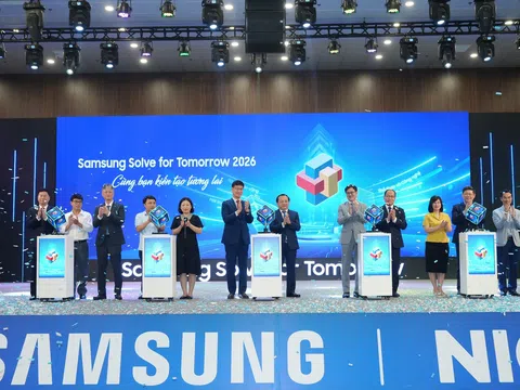 Samsung Việt Nam và NIC bắt tay thúc đẩy giáo dục STEM qua cuộc thi Solve for Tomorrow 2026
