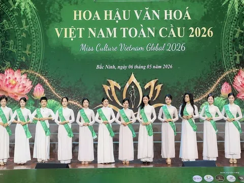 Tôn vinh nhan sắc và trí tuệ Việt tại Miss Culture Vietnam Global 2026