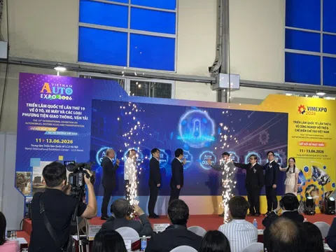 Khai mạc chuỗi triển lãm quốc tế về công nghiệp hỗ trợ và phương tiện giao thông Vimexpo - Vietnam Autoexpo 2026