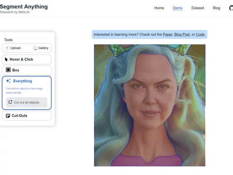 Meta ra mắt công cụ AI giúp máy tính 'phát hiện' vật thể trong ảnh