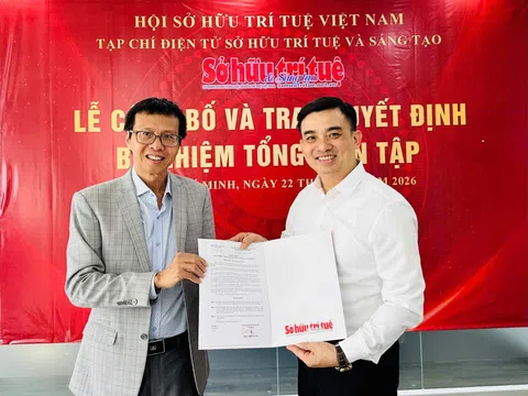 Nhà báo Đinh Quang Tuấn được bổ nhiệm làm Tổng Biên tập Tạp chí Sở hữu Trí tuệ và Sáng tạo