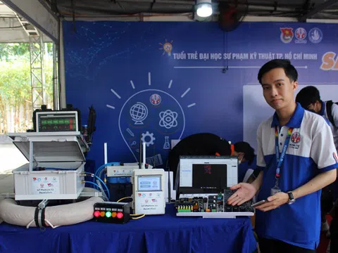 Sinh viên chế tạo nền tảng IoT giúp giám sát môi trường nuôi trồng thủy sản